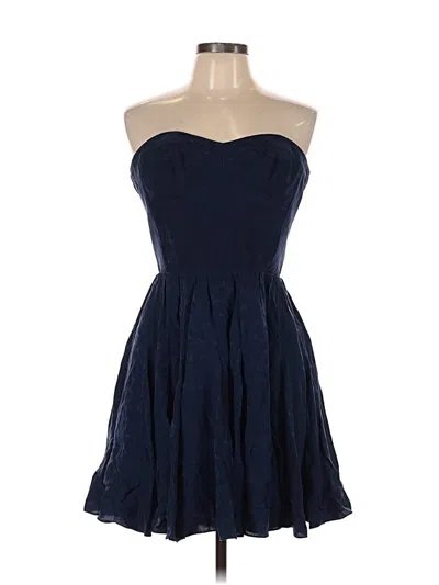 Pre-owned Rebecca Taylor Cocktail Dress In Blue