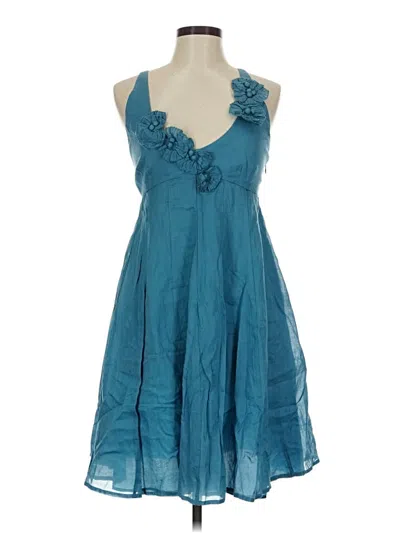 Pre-owned Rebecca Taylor Cocktail Dress In Blue