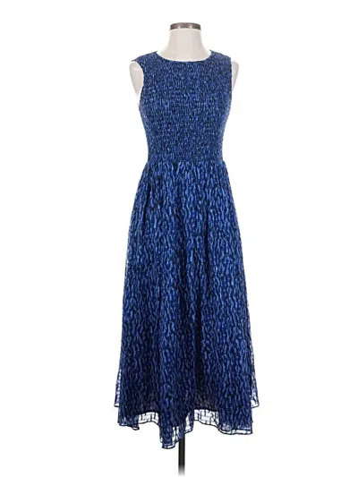 Pre-owned Rebecca Taylor Cocktail Dress In Blue