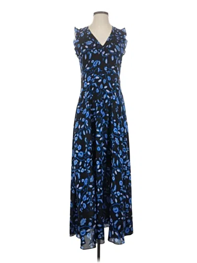 Pre-owned Rebecca Taylor Cocktail Dress In Blue