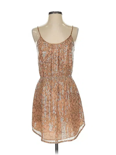Pre-owned Rebecca Taylor Cocktail Dress In Brown