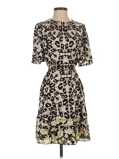 Pre-owned Rebecca Taylor Cocktail Dress In Brown