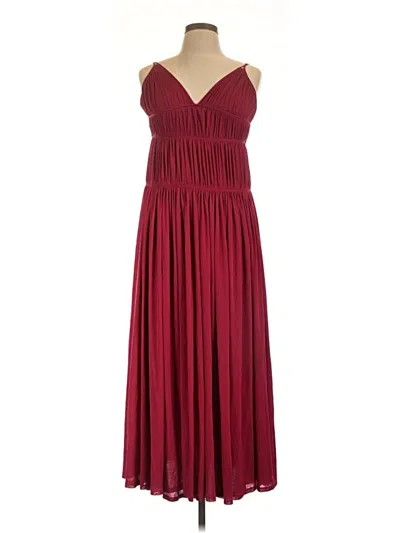 Rebecca Taylor Cocktail Dress In Burgundy