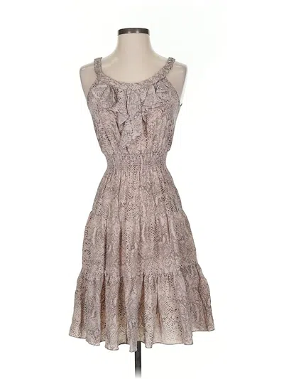 Pre-owned Rebecca Taylor Cocktail Dress In Gray