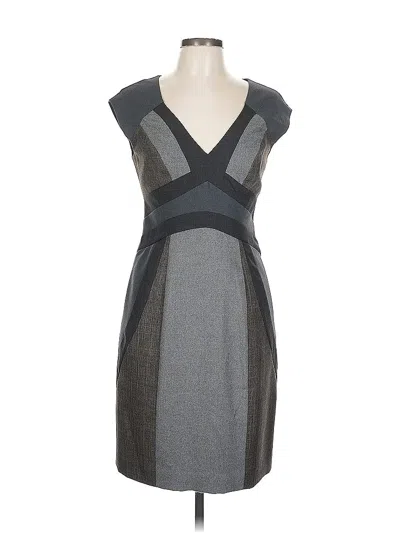 Pre-owned Rebecca Taylor Cocktail Dress In Gray