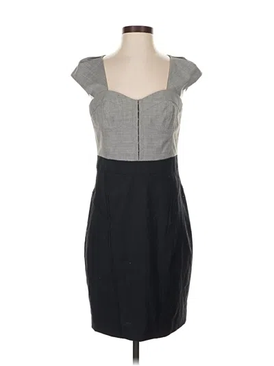 Pre-owned Rebecca Taylor Cocktail Dress In Gray