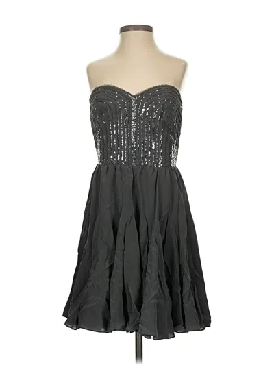 Pre-owned Rebecca Taylor Cocktail Dress In Gray