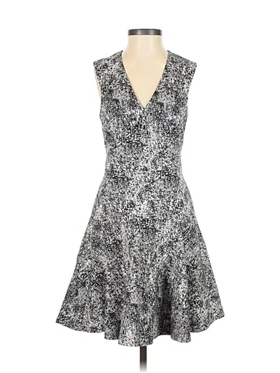 Pre-owned Rebecca Taylor Cocktail Dress In Gray