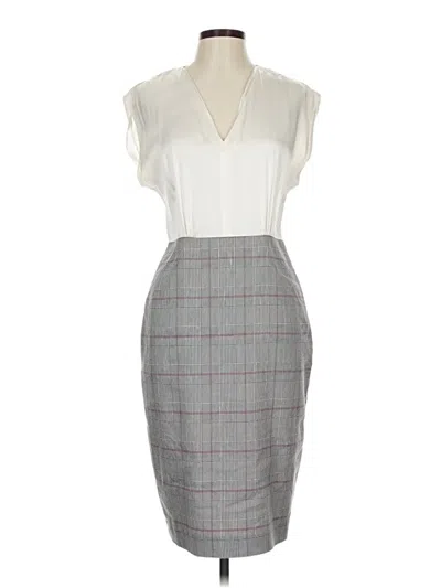 Pre-owned Rebecca Taylor Cocktail Dress In Gray