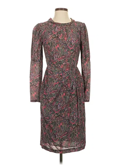 Pre-owned Rebecca Taylor Cocktail Dress In Gray