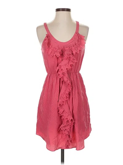 Pre-owned Rebecca Taylor Cocktail Dress In Pink