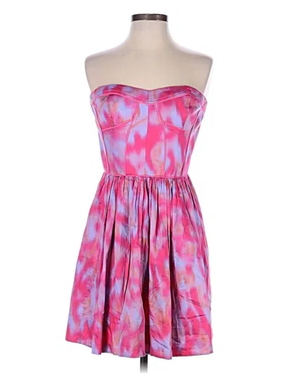 Pre-owned Rebecca Taylor Cocktail Dress In Pink
