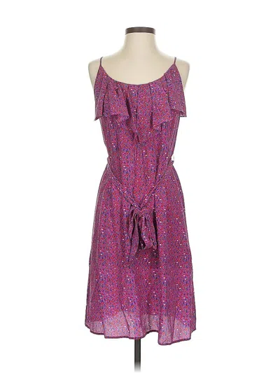 Pre-owned Rebecca Taylor Cocktail Dress In Purple
