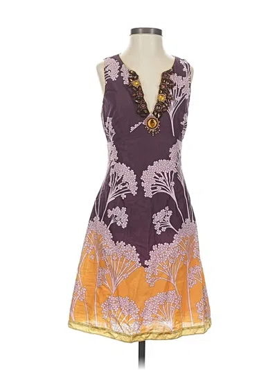 Pre-owned Rebecca Taylor Cocktail Dress In Purple