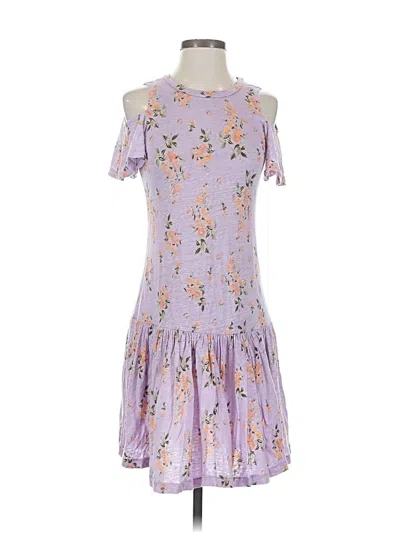 Pre-owned Rebecca Taylor Cocktail Dress In Purple