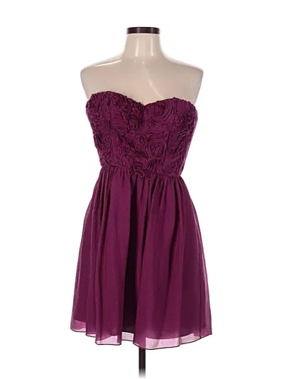 Pre-owned Rebecca Taylor Cocktail Dress In Purple