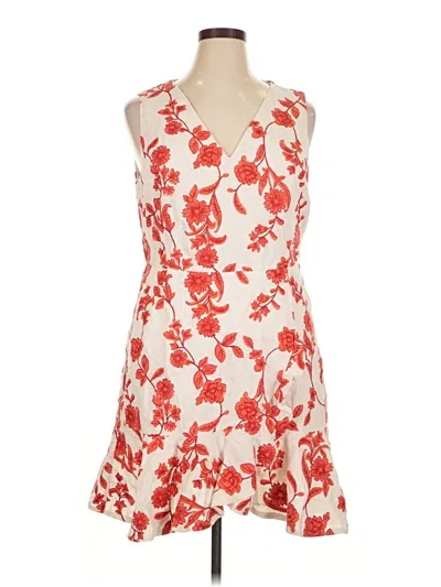 Pre-owned Rebecca Taylor Cocktail Dress In Red