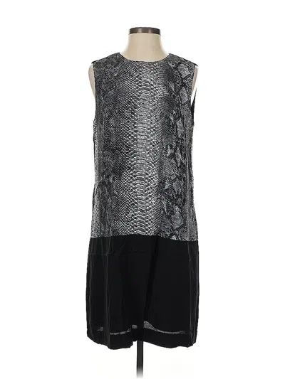 Pre-owned Rebecca Taylor Cocktail Dress In Silver