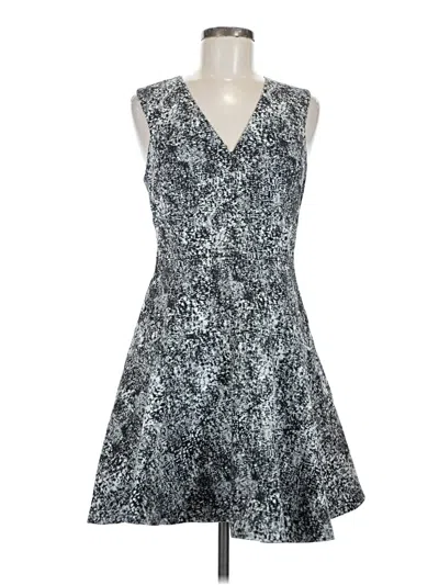 Pre-owned Rebecca Taylor Cocktail Dress In Silver