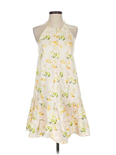 Pre-owned Rebecca Taylor Cocktail Dress In White