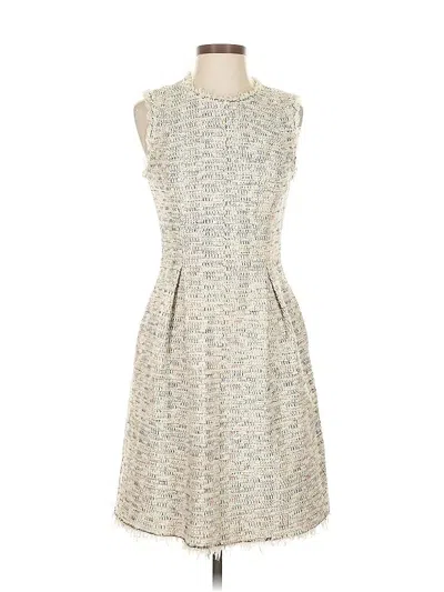 Pre-owned Rebecca Taylor Cocktail Dress In White