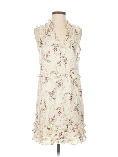 Pre-owned Rebecca Taylor Cocktail Dress In White