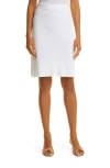 Rebecca Taylor Women's Bouclé Midi-skirt In Blanc