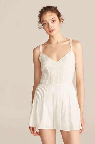 Rebecca Taylor Cotton Voile Short In White