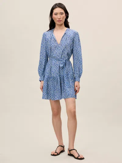 Rebecca Taylor Delft Fleur Belted Dress