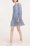 REBECCA TAYLOR REBECCA TAYLOR DELFT FLEUR BELTED DRESS