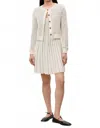 Rebecca Taylor Dorothy Knit Cardigan In Ivory In White