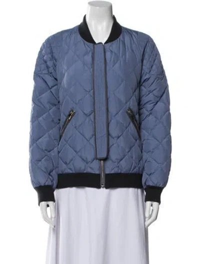 Pre-owned Rebecca Taylor Down Jacket In Blue