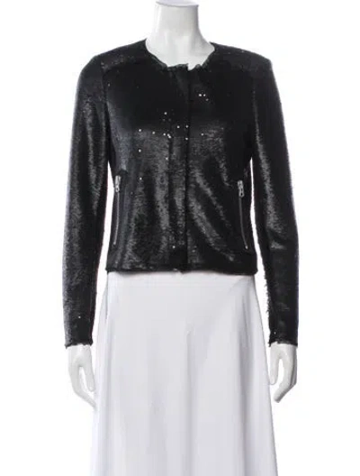 Pre-owned Rebecca Taylor Evening Jacket In Black
