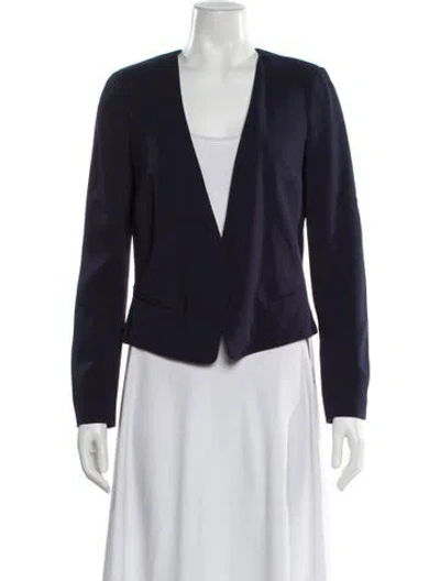 Pre-owned Rebecca Taylor Evening Jacket In Blue