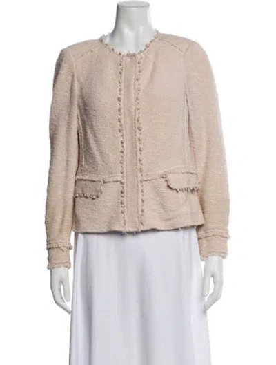 Pre-owned Rebecca Taylor Evening Jacket In Neutral
