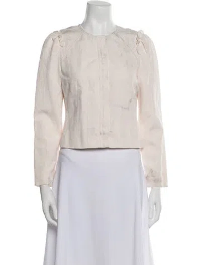 Pre-owned Rebecca Taylor Evening Jacket In Pink