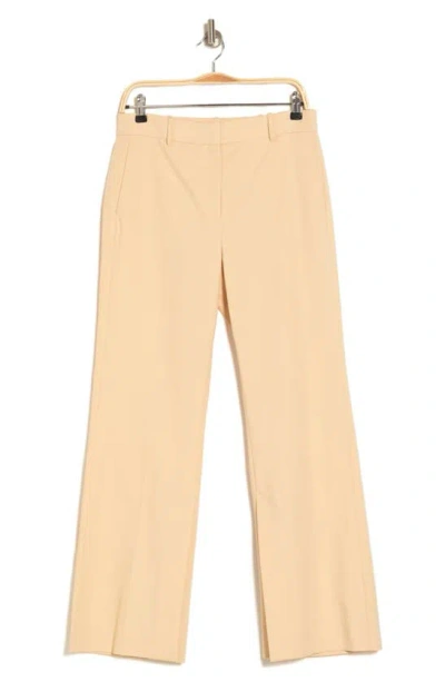 Rebecca Taylor Flare Pants In Straw