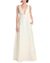 Rebecca Taylor Floral Maxi Dress In White