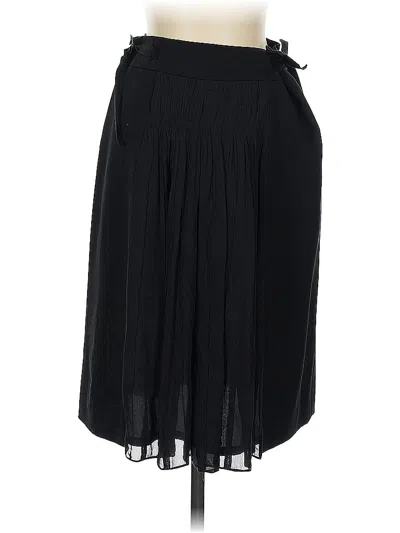 Pre-owned Rebecca Taylor Formal Skirt In Black