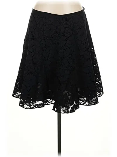 Pre-owned Rebecca Taylor Formal Skirt In Black