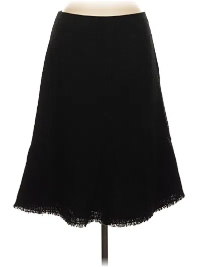 Pre-owned Rebecca Taylor Formal Skirt In Black