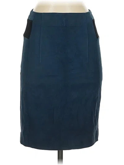 Pre-owned Rebecca Taylor Formal Skirt In Blue