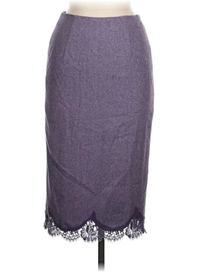 Pre-owned Rebecca Taylor Formal Skirt In Purple