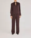 Rebecca Taylor Gianna Pant In Brown