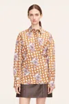 Rebecca Taylor Gingham Daisy Button Down In Multi