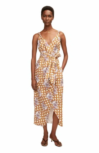 Rebecca Taylor Gingham Daisy Whisper Dress