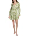 REBECCA TAYLOR REBECCA TAYLOR GODET MINI DRESS