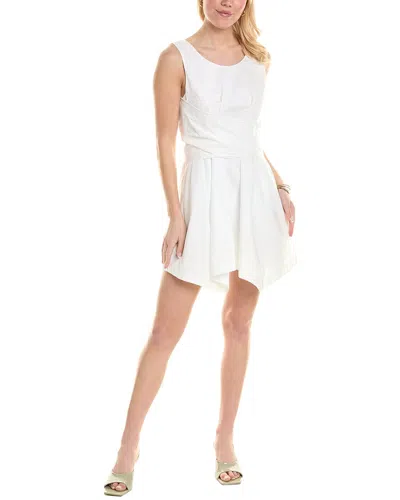 Rebecca Taylor Handkerchief Romper In White