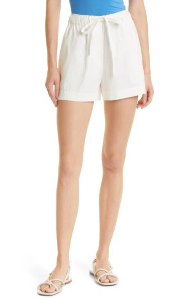 Rebecca Taylor Linen Pajama Shorts In Full Moon
