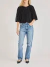Rebecca Taylor Idun Lace Top In Black